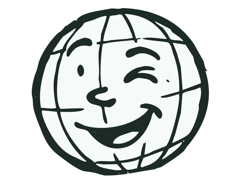 Sparky, the Settle Aviation globe character